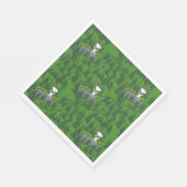 Snoopy Beagle Scout Wandermuster Serviette (Ecke)