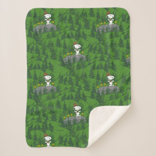 Snoopy Beagle Scout Wandermuster Sherpadecke