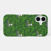 Snoopy Beagle Scout Wanderpattern iPhone 16 Hülle (Rückseite (Horizontal))