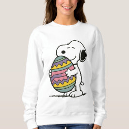 Snoopy beim Eierlegen Sweatshirt