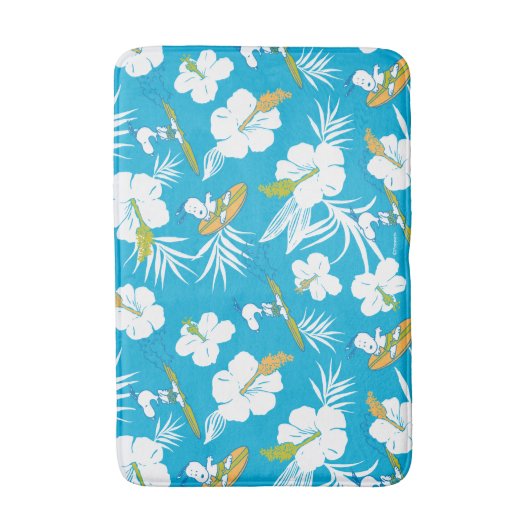 Snoopy Brooklyn Beach Pattern Badematte (Vorderseite Vertikal)