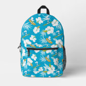 Snoopy Brooklyn Beach Pattern Bedruckter Rucksack (Vorderseite)