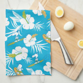 Snoopy Brooklyn Beach Pattern Geschirrtuch (Viertel Falte)