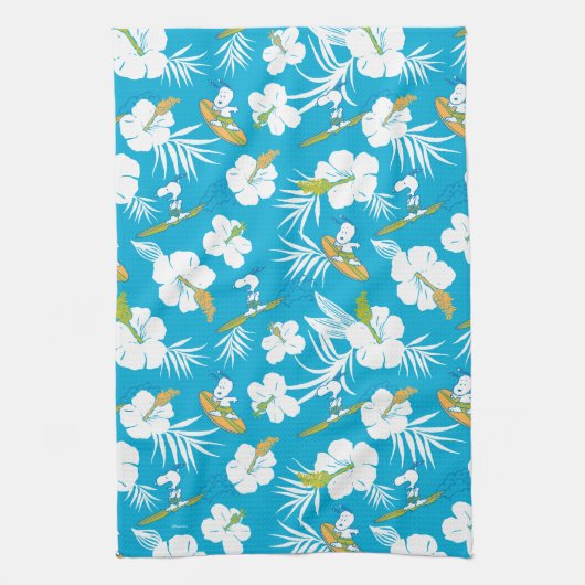 Snoopy Brooklyn Beach Pattern Geschirrtuch (Vertikal)
