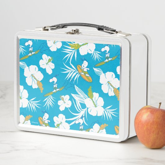 Snoopy Brooklyn Beach Pattern Metall Brotdose (Beispiel)