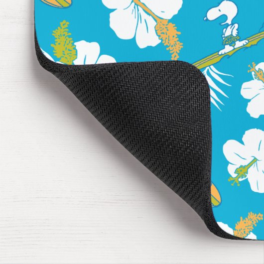 Snoopy Brooklyn Beach Pattern Mousepad (Ecke)