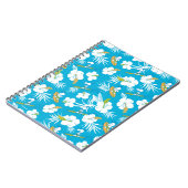 Snoopy Brooklyn Beach Pattern Notizblock (Linke Seite)