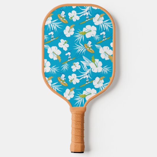 Snoopy Brooklyn Beach Pattern Pickleball Schläger (Rückseite)