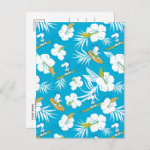 Snoopy Brooklyn Beach Pattern Postkarte (Vorne/Hinten)