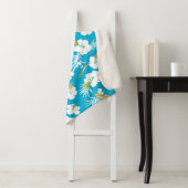 Snoopy Brooklyn Beach Pattern Sherpadecke (Beispiel)