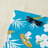 Snoopy Brooklyn Beach Pattern Strandtuch (Beispiel)