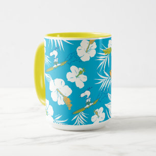 Snoopy Brooklyn Beach Pattern Tasse
