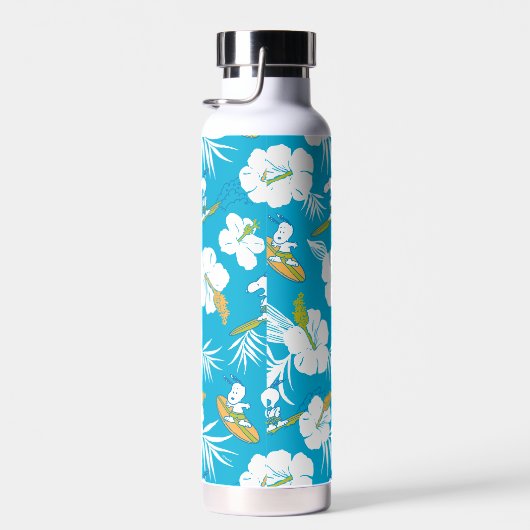 Snoopy Brooklyn Beach Pattern Trinkflasche (Rechts)