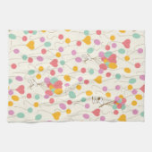 Snoopy Bunches of Balloons Pattern Geschirrtuch (Horizontal)