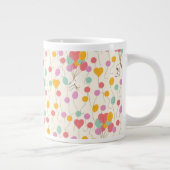 Snoopy Bunches of Balloons Pattern Jumbo-Tasse (Rechts)