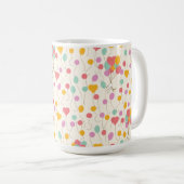 Snoopy Bunches of Balloons Pattern Kaffeetasse (VorderseiteRechts)