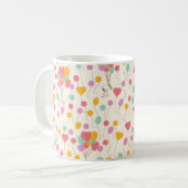 Snoopy Bunches of Balloons Pattern Kaffeetasse (Vorderseite Links)