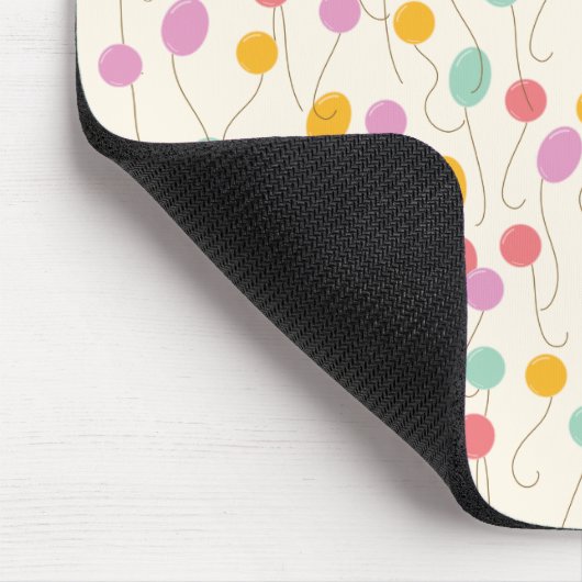 Snoopy Bunches of Balloons Pattern Mousepad (Ecke)