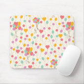 Snoopy Bunches of Balloons Pattern Mousepad (Mit Mouse)