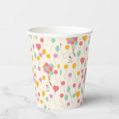 Snoopy Bunches of Balloons Pattern Pappbecher (Rechts)