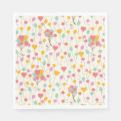 Snoopy Bunches of Balloons Pattern Serviette (Vorderseite)