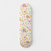 Snoopy Bunches of Balloons Pattern Skateboard (Vorderseite)