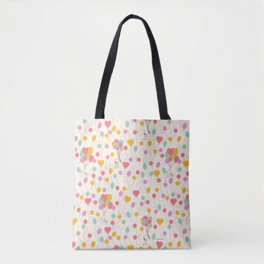 Snoopy Bunches of Balloons Pattern Tasche (Vorderseite)