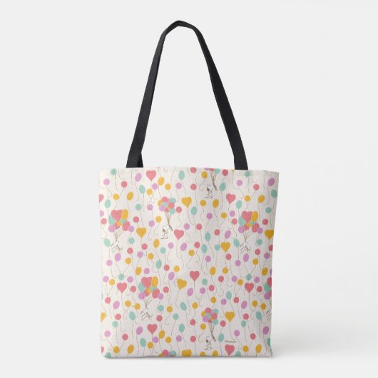 Snoopy Bunches of Balloons Pattern Tasche (Rückseite)