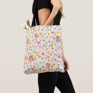 Snoopy Bunches of Balloons Pattern Tasche
