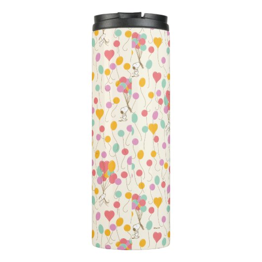 Snoopy Bunches of Balloons Pattern Thermosbecher (Rückseite)