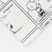 Snoopy & Charlie Brown | English Muffin Fleecedecke (Ecke)