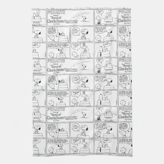 Snoopy & Charlie Brown | English Muffin Geschirrtuch (Vertikal)