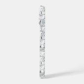 Snoopy & Charlie Brown | English Muffin iPhone 15 Hülle (Linke Seite)