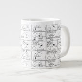 Snoopy & Charlie Brown | English Muffin Jumbo-Tasse (Vorderseite Rechts)