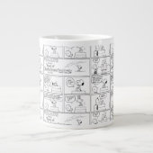 Snoopy & Charlie Brown | English Muffin Jumbo-Tasse (Vorderseite)