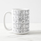 Snoopy & Charlie Brown | English Muffin Kaffeetasse (Links)