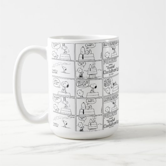 Snoopy & Charlie Brown | English Muffin Kaffeetasse (Links)