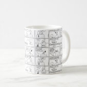 Snoopy & Charlie Brown | English Muffin Kaffeetasse (VorderseiteRechts)