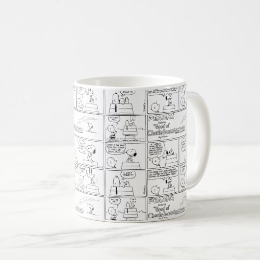 Snoopy & Charlie Brown | English Muffin Kaffeetasse (VorderseiteRechts)