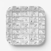 Snoopy & Charlie Brown | English Muffin Pappteller (Vorderseite)