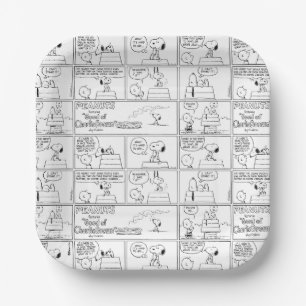 Snoopy & Charlie Brown   English Muffin Pappteller