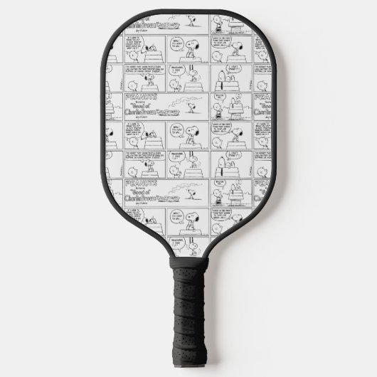 Snoopy & Charlie Brown | English Muffin Pickleball Schläger (Vorderseite)