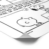 Snoopy & Charlie Brown | English Muffin Poster (Ecke)