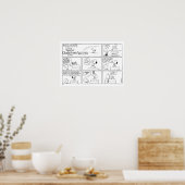 Snoopy & Charlie Brown | English Muffin Poster (Küche)