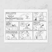 Snoopy & Charlie Brown | English Muffin Postkarte (Vorderseite)