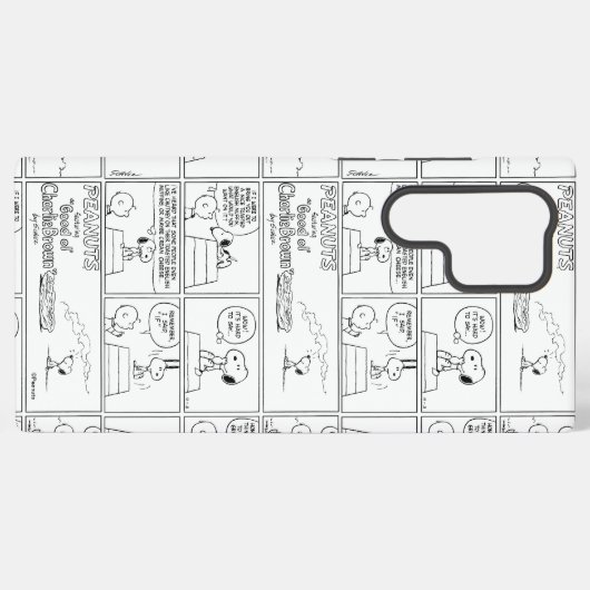 Snoopy & Charlie Brown | English Muffin Samsung Galaxy Hülle (Rückseite (Horizontal))