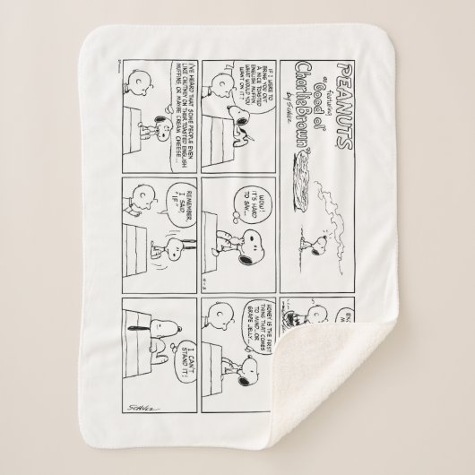 Snoopy & Charlie Brown | English Muffin Sherpadecke (Vorderseite)