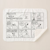 Snoopy & Charlie Brown | English Muffin Sherpadecke (Vorderseite (Horizontal))