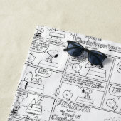 Snoopy & Charlie Brown | English Muffin Strandtuch (Beispiel)