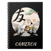 Snoopy, Charlie Brown und Woodstock - Freund Notizblock (Vorderseite)